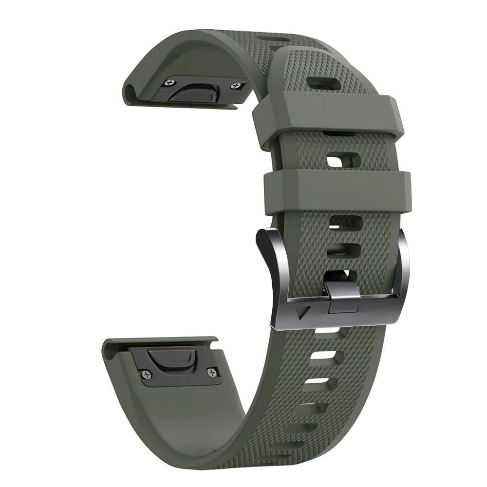 Sports Silicone Camouflage Strap For Garmin Fenix 7 7X Pro Solar Band Epix Pro (Gen 2) 47/51mm 6X Pro Bracelet 22/26mm Watchband