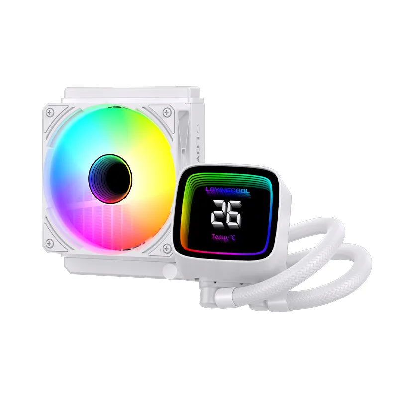 HK integrated water-cooled CPU radiator argb chassis fan