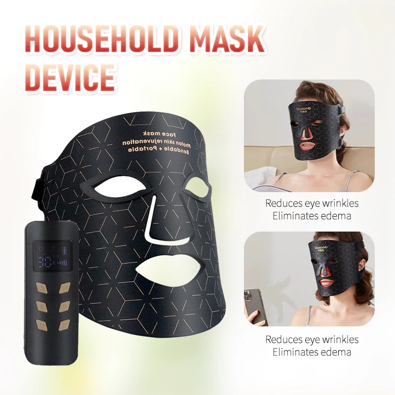 Mask Household Facial Mask Instrument Face Photon Rejuvenation Beauty Instrument Skin Lightening Spectrometer Beauty Tool