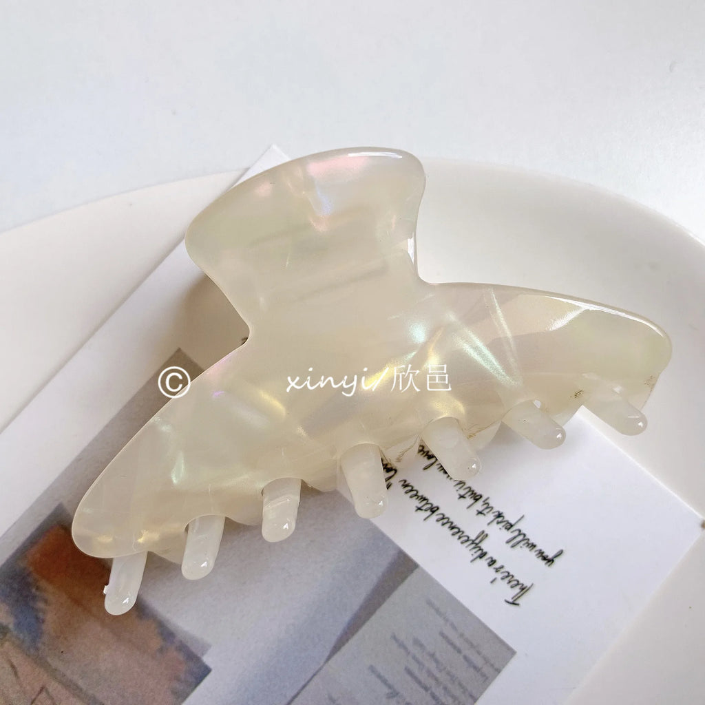 High-end Acetate Large Plate Hair Claws Fashion Hair Accessories Women Trend Back Head Clip Boutique Cute Girl Hairpins Headwear