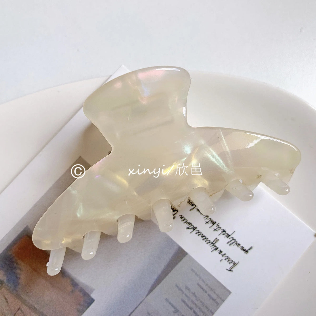 High-end Acetate Large Plate Hair Claws Fashion Hair Accessories Women Trend Back Head Clip Boutique Cute Girl Hairpins Headwear