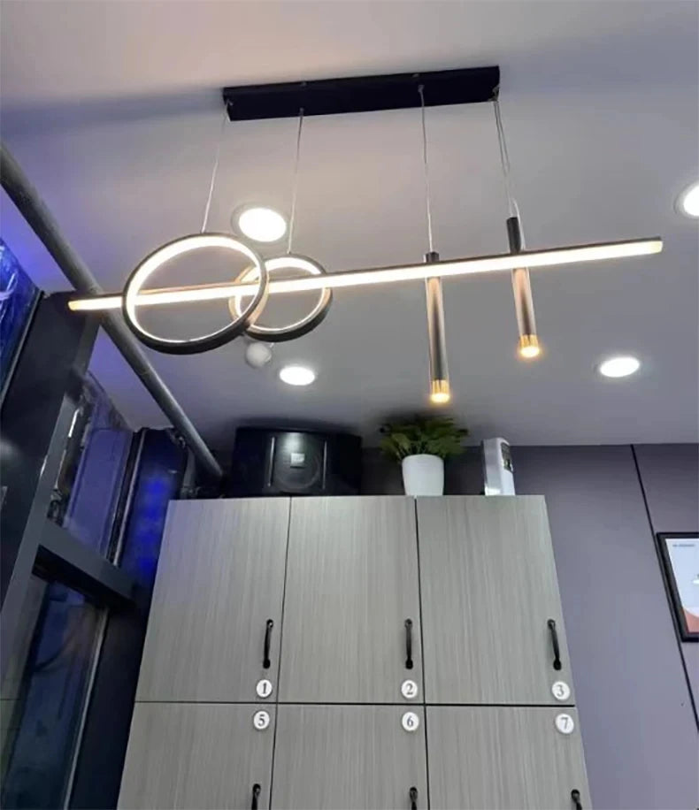 Modern Restaurant Pendant Lights LED Dining Tables Kitchens Ceiling Lights Modern Minimalist Hotels Bars Cafes Home Decor