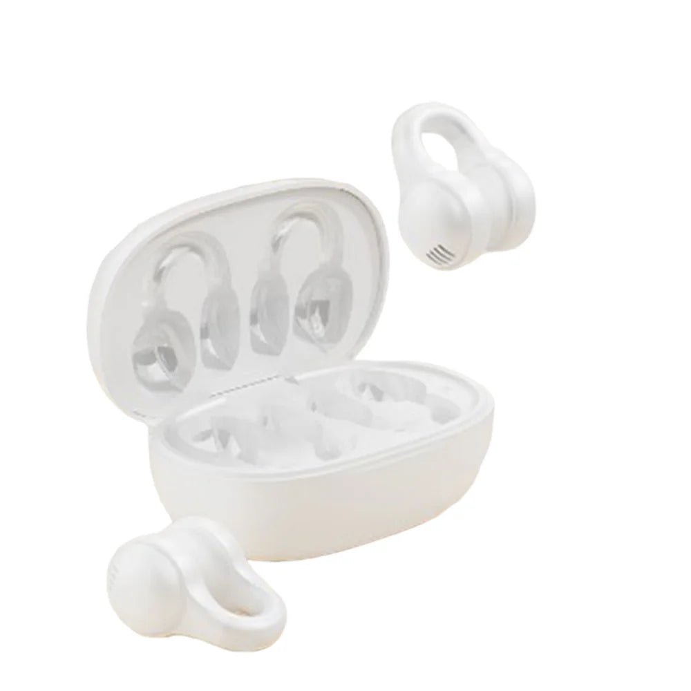 Charging Earphones Bone Conduction Headphones Clip-On Design Bluetooth5.4 Bluetooth Headset Noise Reduction Open Ear