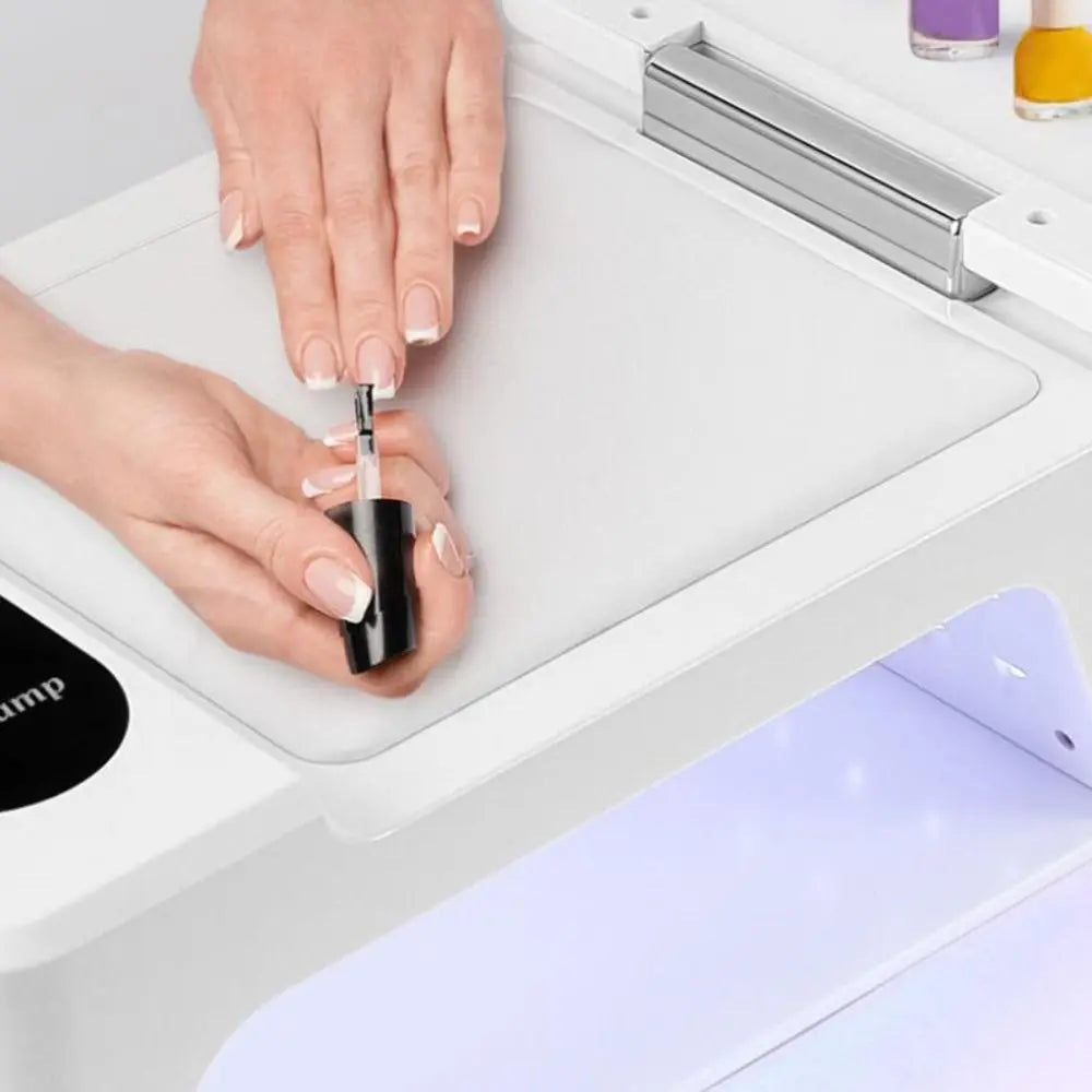 Versatile Dual Hand Nail Dryer Lamp Flip Design 96 LEDS Nail Curing Lamp 30/60/99/120s Timer 2IN1 UV Nails Lamp Salon