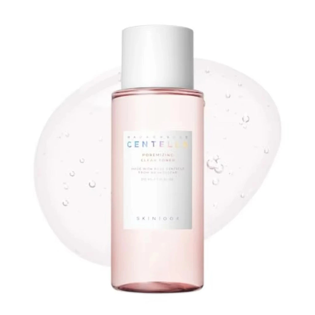 SKIN1004 Korean Skincare Centella Poremizing Travel Kit Sensitive Skin Soothing And Pore Care Set Cleanser Toner Ampoule Cream