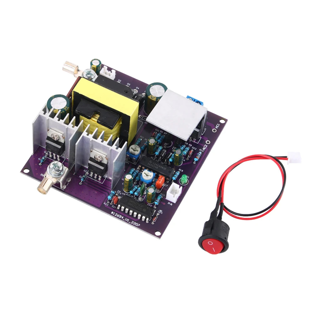 300W Corrected Sine Wave Output 50Hz Inverter 12V To 220V Inverter Power Supply Energy Storage DC-AC Boost Circuit Board ﻿