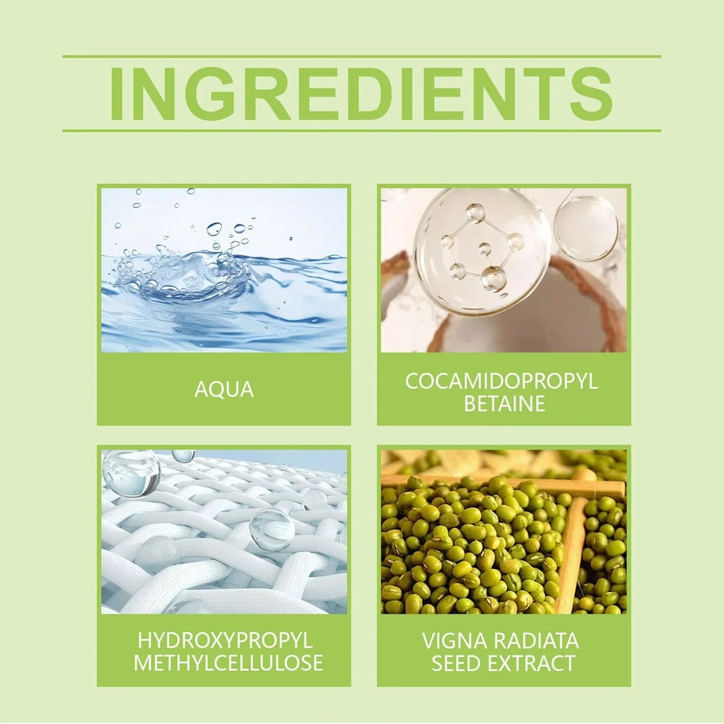 Mung Bean Hydrating Facial Cleanser Gentle Pore Cleansing Soft Non-Tightening Skincare Bridal Wedding Day Prep Essential