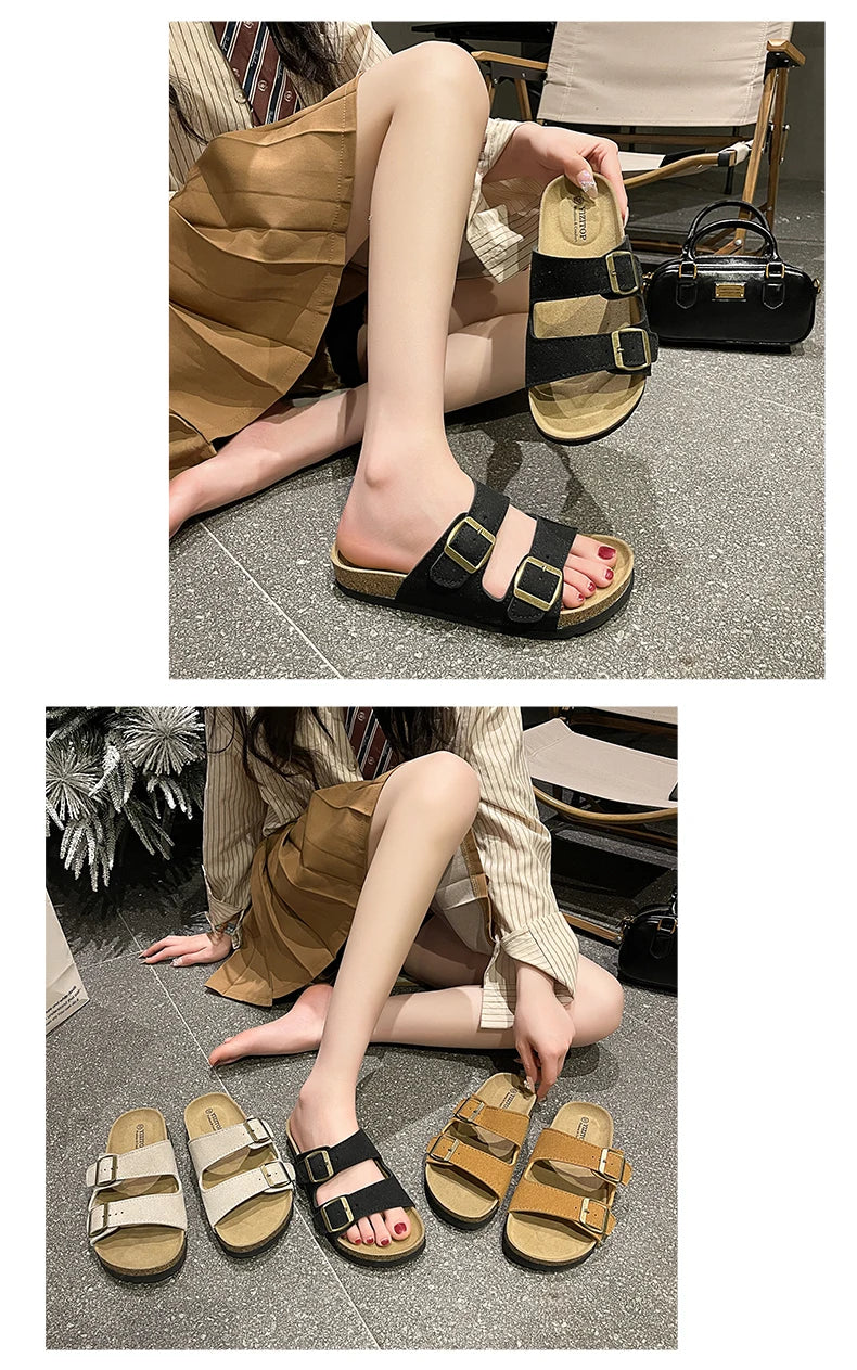 Summer Men Sandals Genuine Leather Mens Casual Shoes Outdoor Men Leather Sandals for Men Beach Shoes Roman mens Shoes