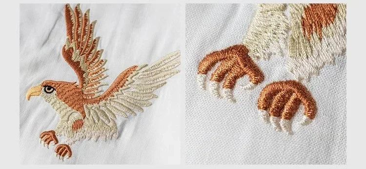 Non Stock Old Fashioned Embroidery Camp Shirt Vintage Lightweight Men's Bowling Shirt
