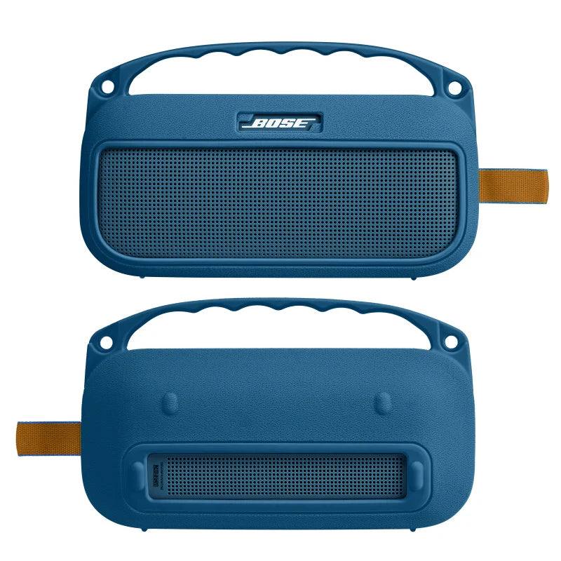 ZOPRORE Silicone Cover Case for Bose SoundLink Flex (2nd Gen) Speaker, Travel Protective Cover with Shoulder Strap and Carabiner