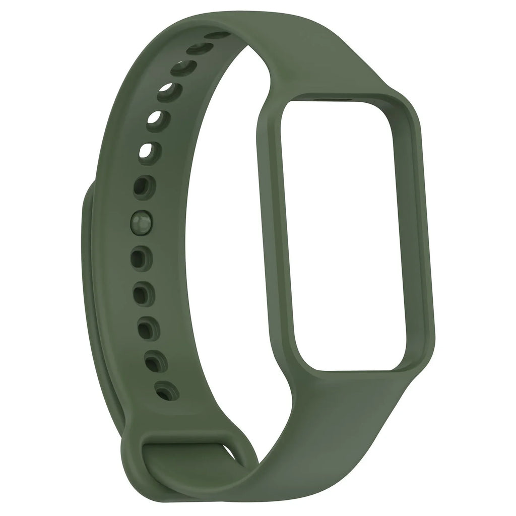 Silicone Strap For Xiaomi Redmi Band 2 Watchband Bracelet Replacement For Xiaomi Band 8 Active Wrist Strap Correa Accessories