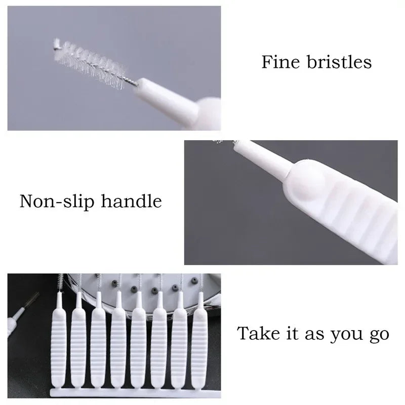 10-100Pcs Shower Cleaning Artifact Nozzle Cleaning And Dredging Needle Shower Cleaning Brush