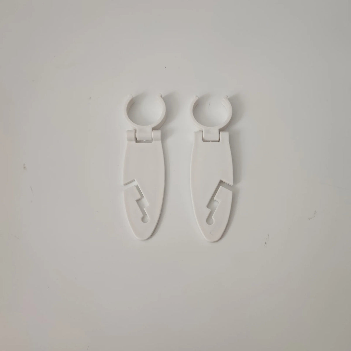 2PCS Stand Up Paddle Board Clips Double for Paddle Board Expandable Fixing Clips Water Sports Supplies
