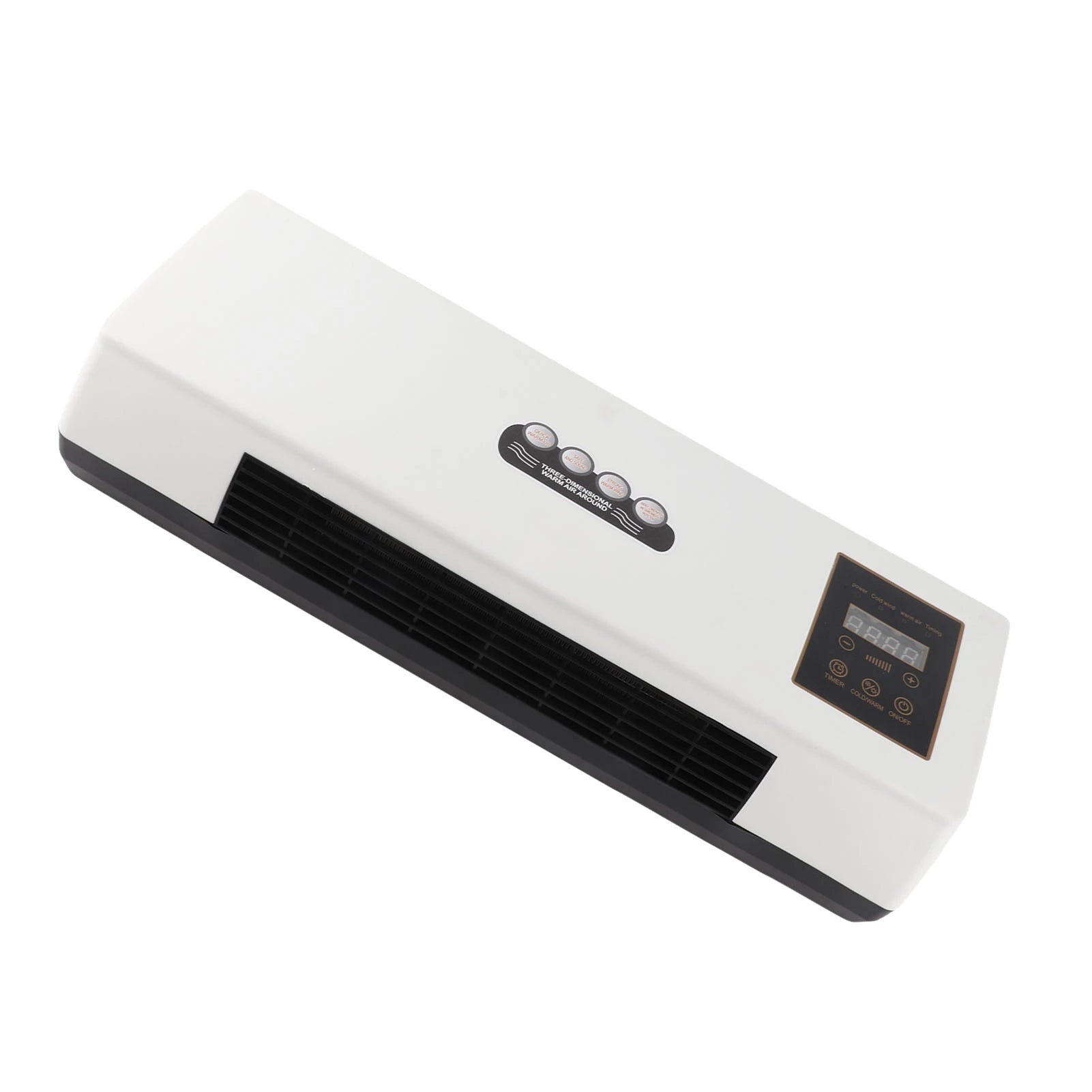 Wall Heater and Air Conditioner Combo Electric Cooling and Heating Machine Low Noise 2 in 1  Heating  for Bathroom