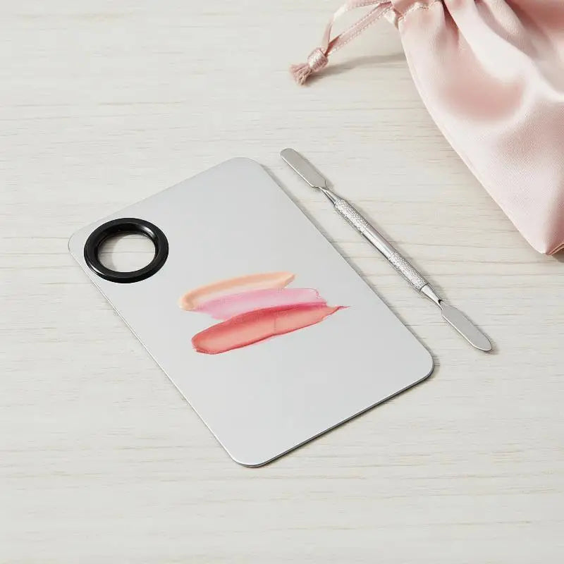 Makeup Palette For Foundation Application Lipstick Eye Shadow Mixer Palette Cosmetic Brushes With Spatula Beauty Tools Nail Art