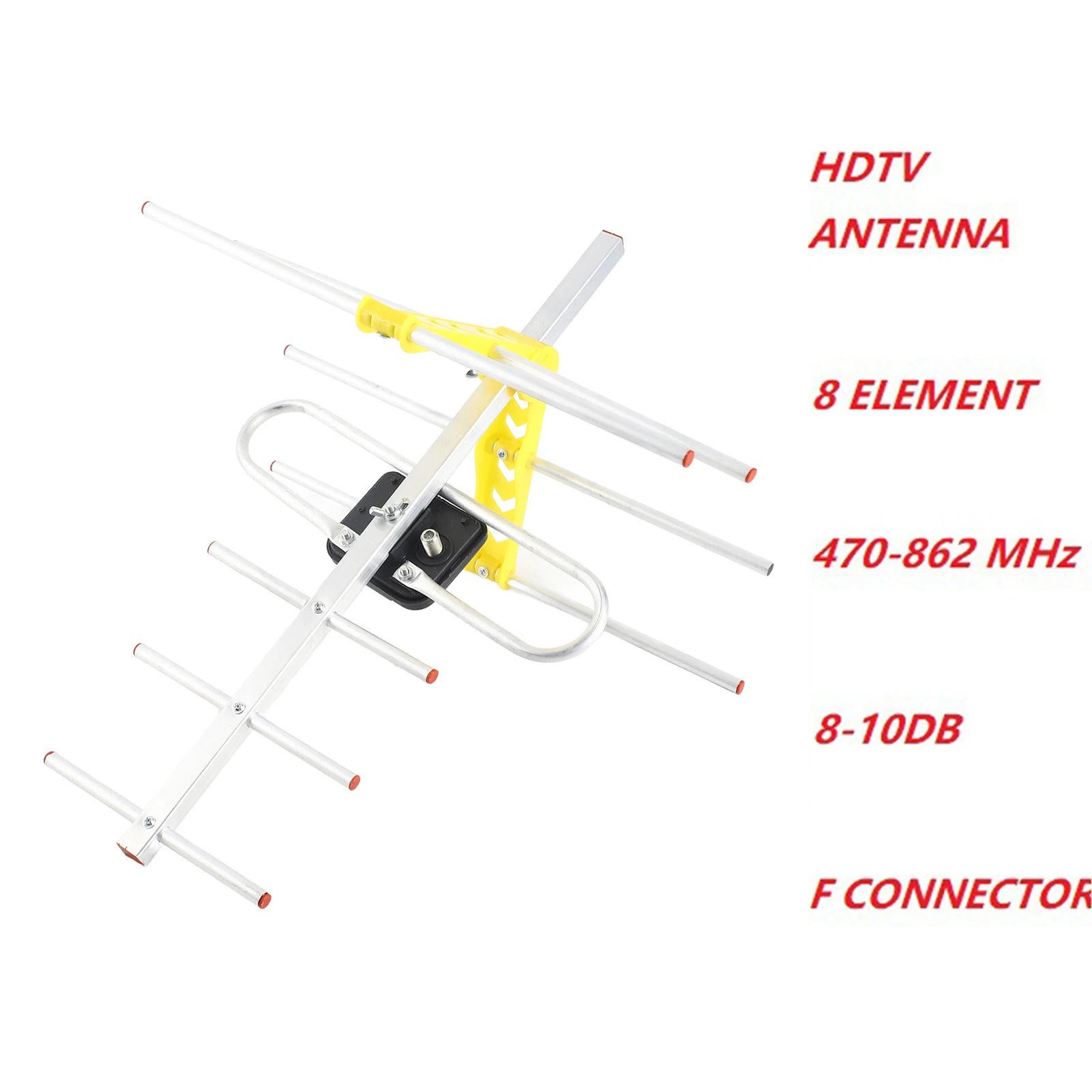 470MHz-860MHz TV Antenna Digital TV Antenna for HDTV DVBT DVBT2 470MHz-860MHz Outdoor TV Antenna Digital Amplified HDTV Antenna