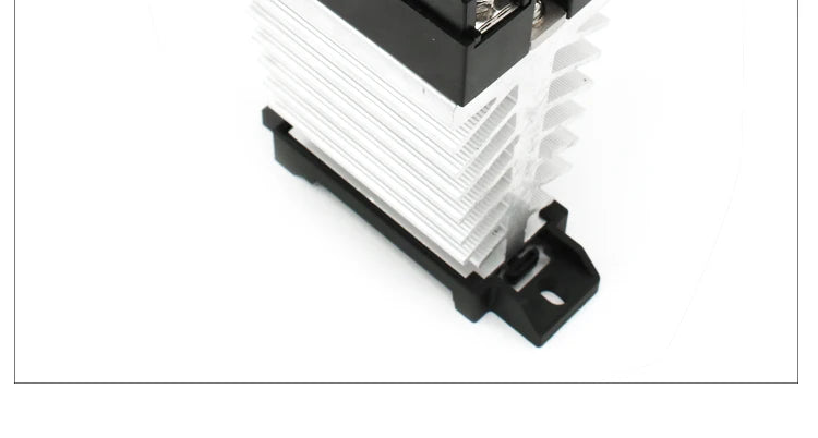 SSR Solid State Relay 24-480VAC Heat Sink Single Phase DIN Rail Mounted 10A 25A 40A 60A 80A 100A 120A DA AA DD Zero Crossing