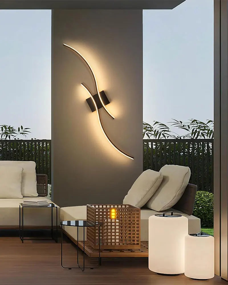 Indoor LED Wall Lamps for Bedside Bedroom Aluminum Nordic LED Wall Lights Wall Sconce Lighting Fixtures for Foyer Kitchen