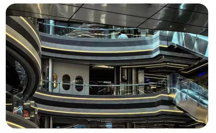 P6 P8 P10 Flexible Transparent Film Screen Self-Adhesive LED Display for Glass Window