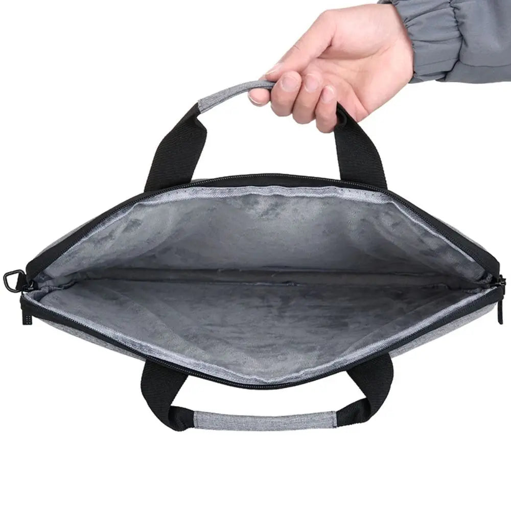 Universal Laptop Sleeve Case Shockproof Large Capacity Laptop Handbag Ultra Thin Business Notebook Cover Tablet Protective Pouch