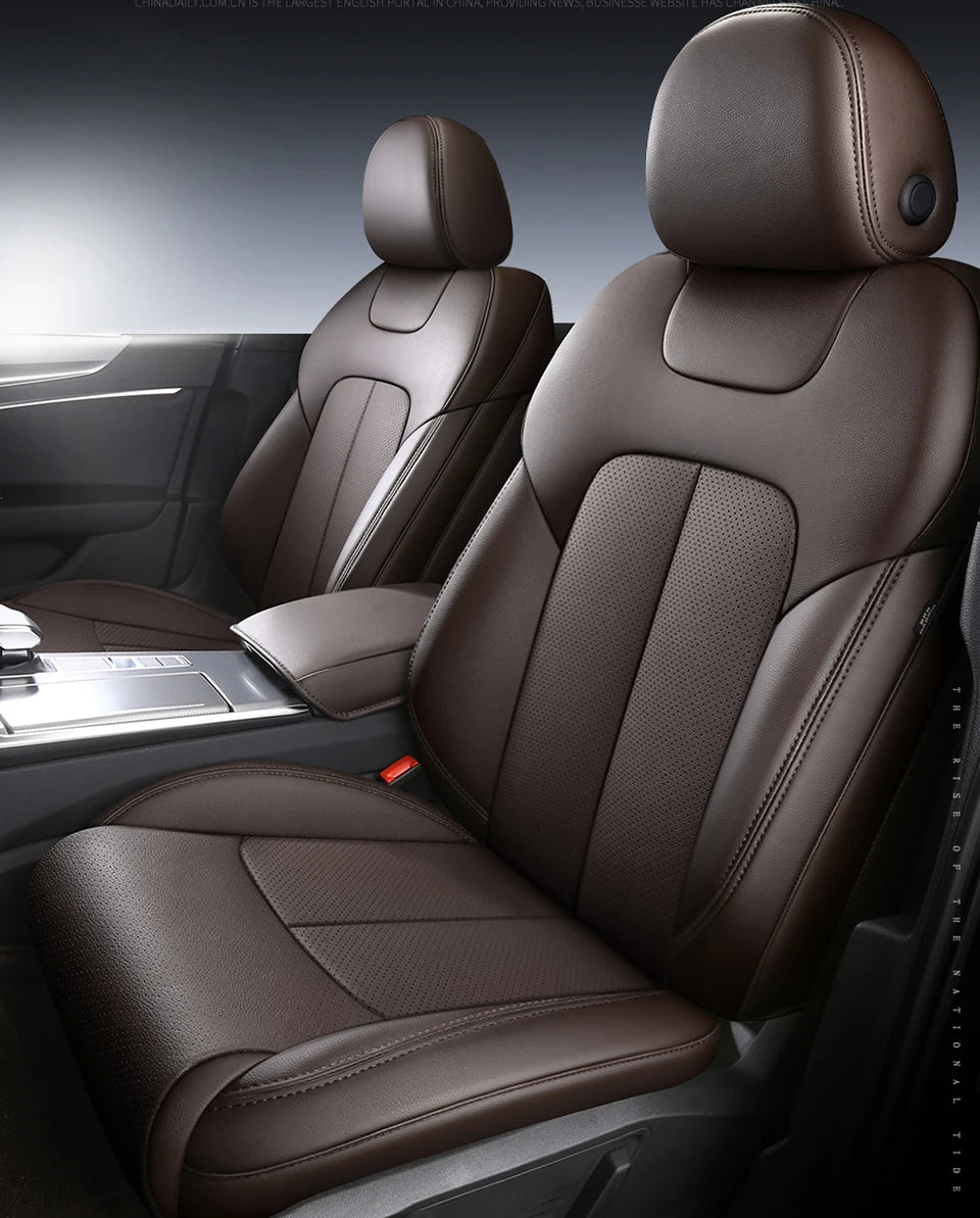 Custom Fit Car Seat Covers For Nissan Tiida March Leaf Kicks Versa Teana J32 Rouge X Trail T32 Qashqai J11 Juke Auto Accessories