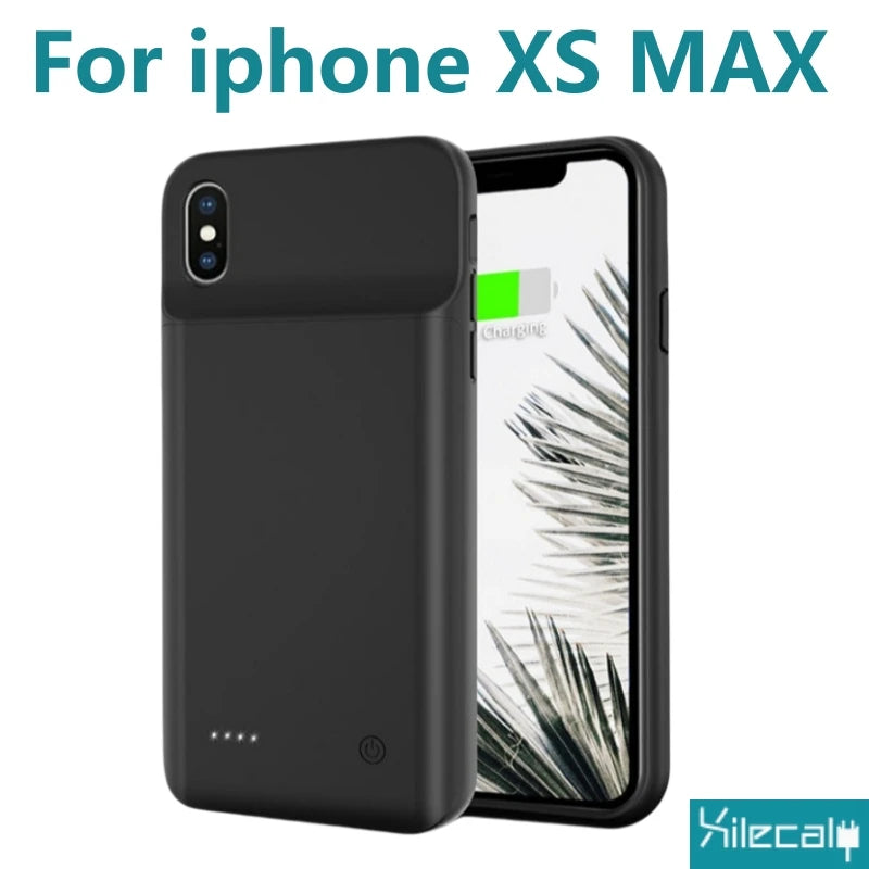 Xilecaly Portable Battery Case for iPhone 17 16 Pro Max 15Pro 13 14 12 mini Charging Case Battery Pack For iphone 7 8 6s SE 2 3