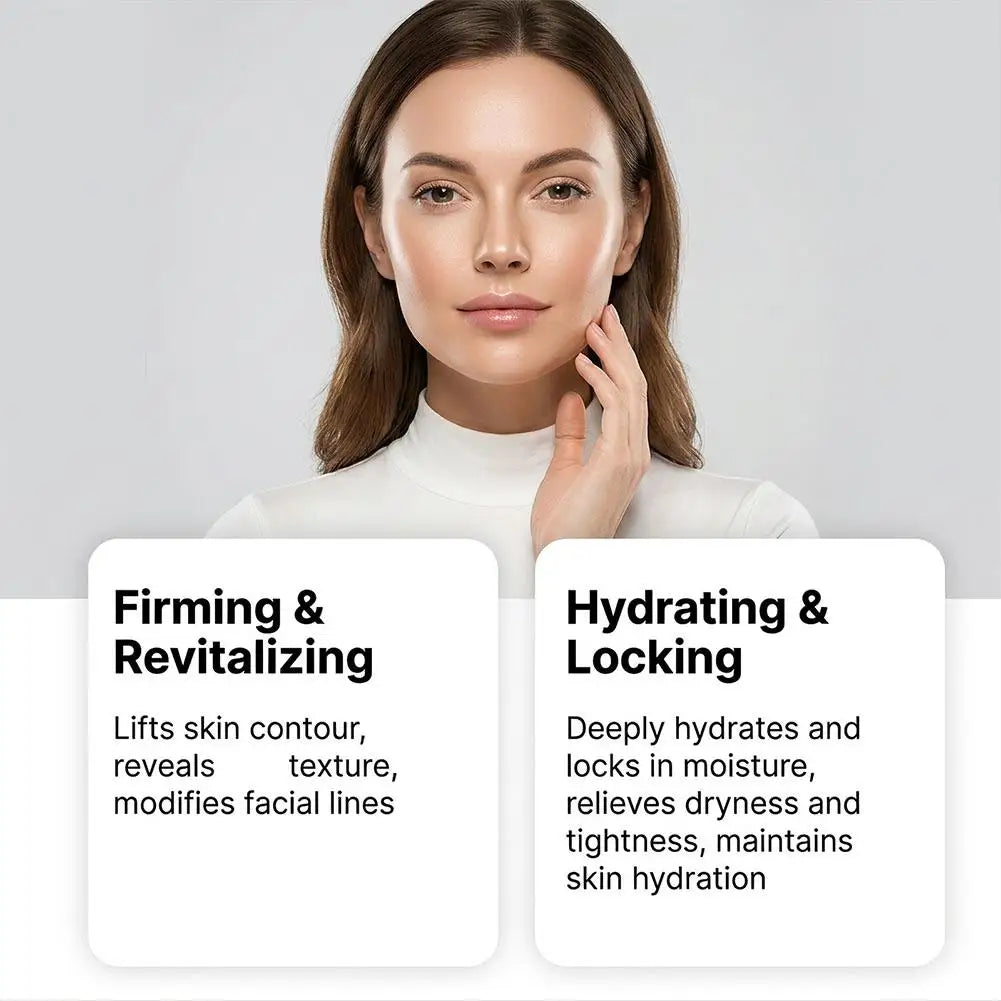 Lifting Firming Essence Mask Liquid 40ml Deep Hydrating Face Serum for Fine Lines & Sagging, Pore Minimizing Skin Care