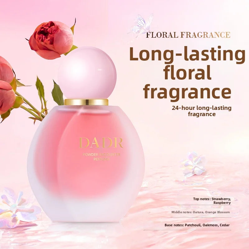 Pink Encounter Perfume Romantic Elegant Women's Perfume Strawberry Cedar Floral Fragrance Long-lasting Fresh Eau De Toilette