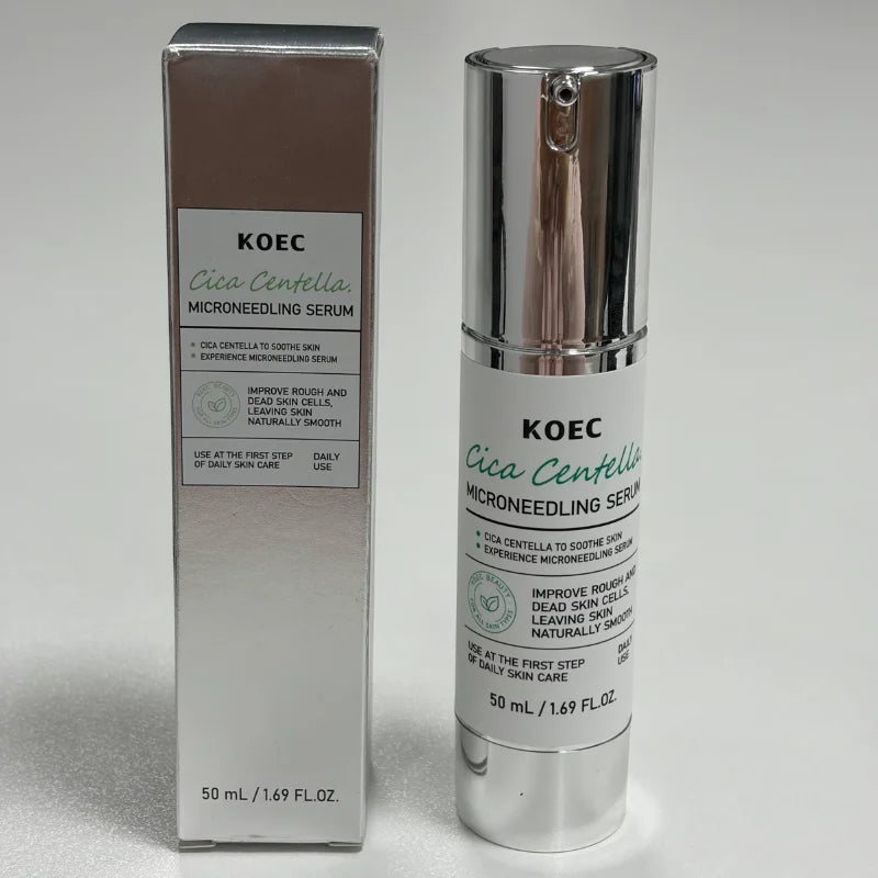 Korean Collagen Microneedle Serum Hydrating Soothing Brighten Facial Essence Dragon Blood Centella Asiatica Repair Skin Serum
