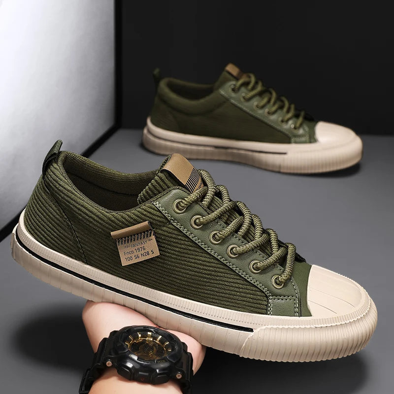 Fashion Men's Walking Sneakers Outdoor Man Casual Shoes Breathable Lightweight Board Shoes Platform Sport Footwear Running Shoes