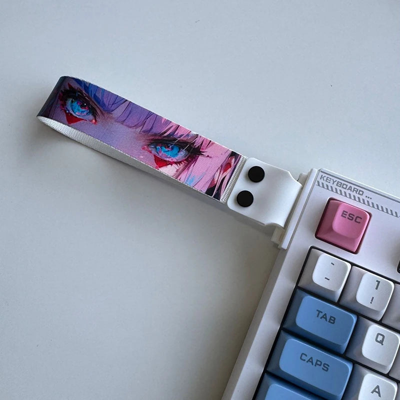 Keyboard Ribbon Mechanical Keyboard Strap Universal Personalized Anime Keyboard Ribbon Keyboard Decor Accessories