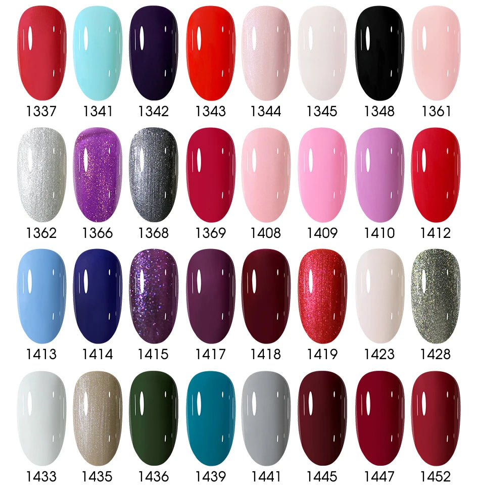 Clou Beaute HEMA TPO FREE Caramel Brown Wine Red Coffee Gel Nail Polish High Pigment Autumn Nail Art Full Coverage UV Varnish