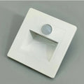 Infrared Motion Sensor Stair Lights Indoor Outdoor Stair Step Wall Lamp 3W Recessed LED Step Light Staircase Bedroom Decoration