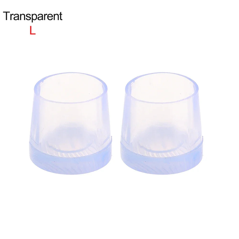 1 Pair  Heel Protector Useful Antislip High Heeler Stoppers Wearable Non-slip Round Heel Shockproof Shoes Accessories