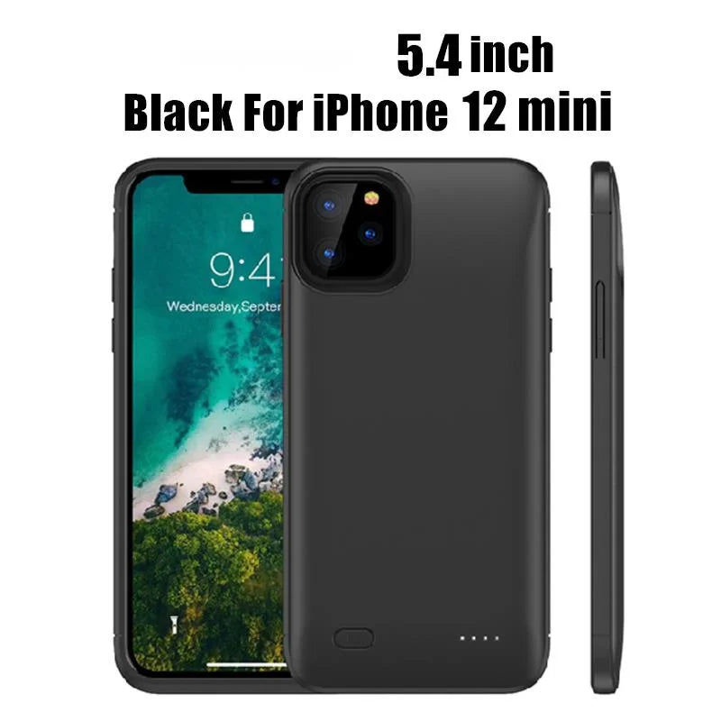 10000MAH Ultra Thin Battery Charger Case For iPhone 7 8 Plus SE 2 Charge Case For iPhone 11 12 Pro Max Xs Max Power Bank Charger