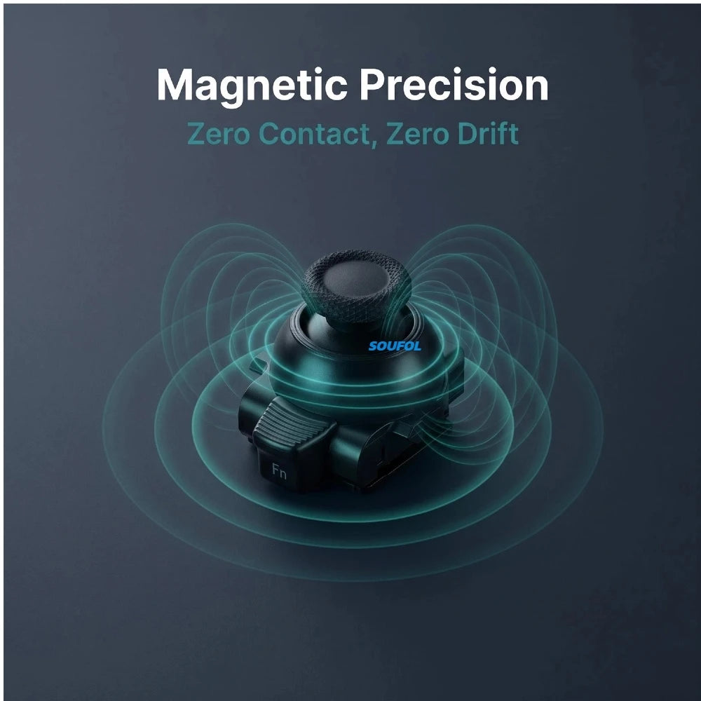 K-Silver JS13PRO+ TMR Sensor Joystick for PS5 Edge, Anti-Drift Analog Rocker Replacement High Precision Gaming Thumbstick Module