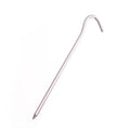 10 Pcs/Lot 18cm Tent Pegs Aluminum Round Tent Stake Alloy Tent Pegs Outdoor Nails Tent Accessories