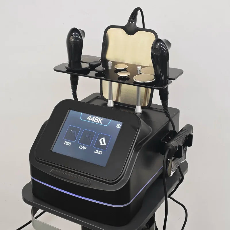 2026 New PORTABLE Tecar Therapy 448khz Physiotherapy Weight Loss RF Body Sculpting and Skin Firming Beauty Device CAP RES JMD