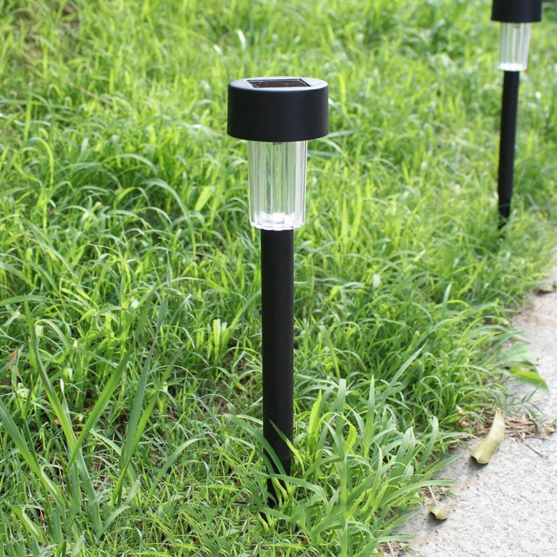 Outdoor Solar Garden Lights Auto On Off Pathway Lights for Yard Lawn Walkway Driveway Landscape Lighting  Clearance