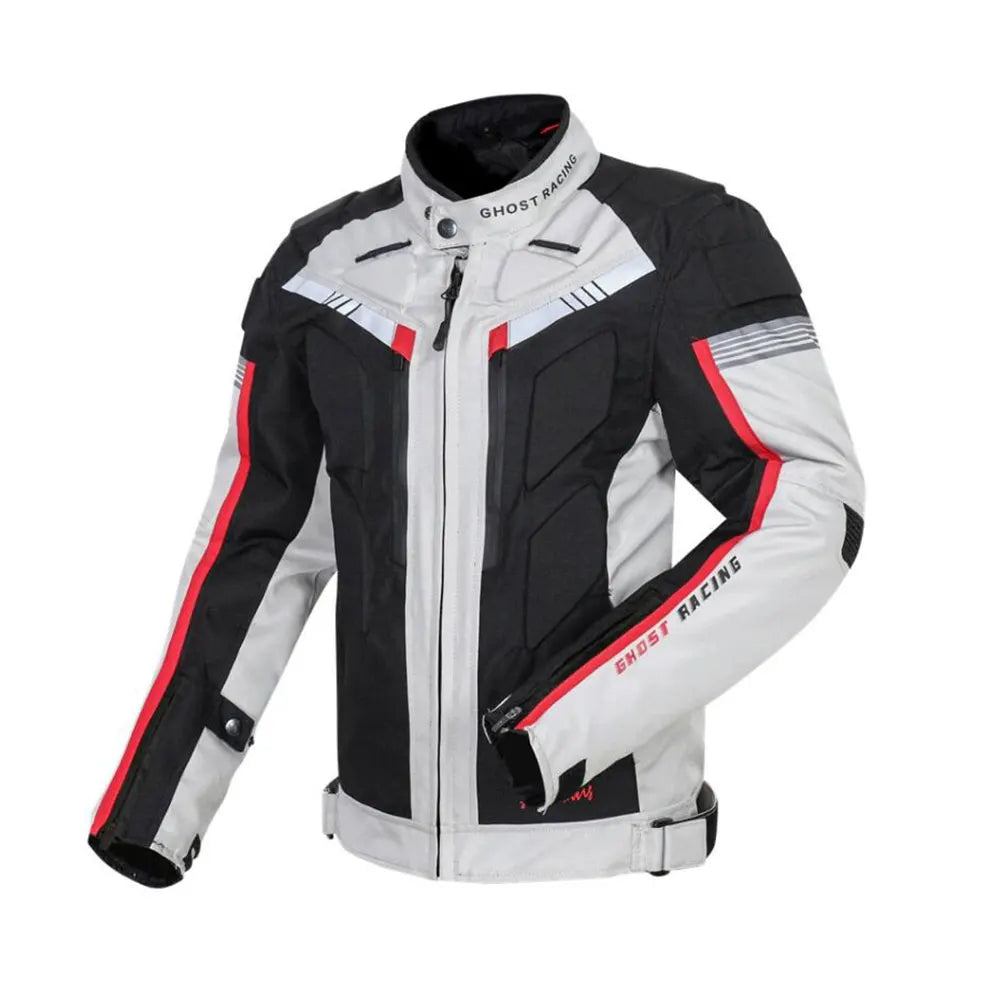 Winter Motorcycle Jacket Cold-proof Waterproof Motocross Jacket Men's Chaqueta Moto Protective Gear Motorbike Riding Jacket