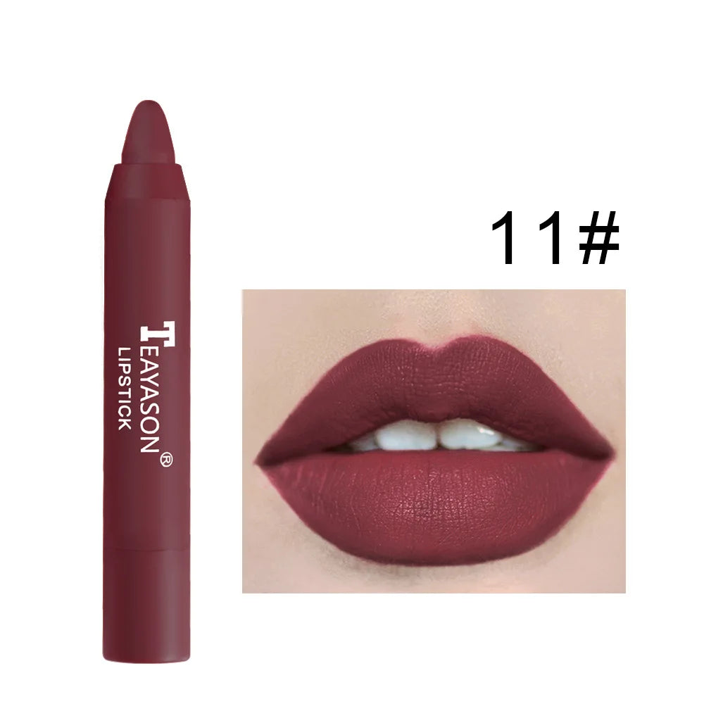Matte Lipstick That Doesn'T Smudge, Provides Long-Lasting Color, Waterproof and Sweat-Proof, Versatile for Everyday Use, a Must-Have