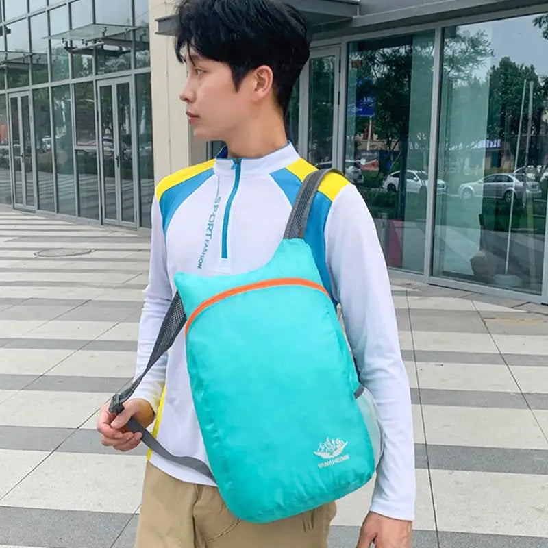 Ultralight Folding Bag Men Women Waterproof High-volume Portable Backpack Lightweight Travel Bags Outdoor Sports Backpack