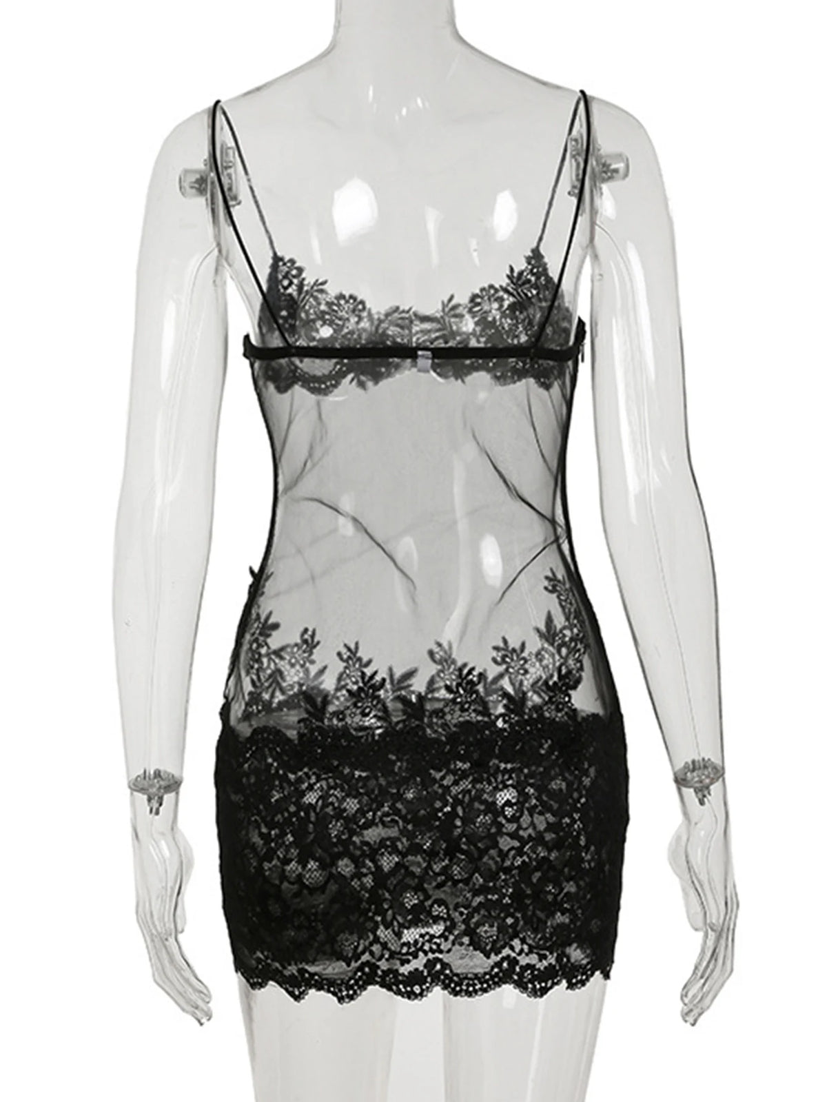Sexy backless slip mini summer dress women see through mesh beach club party dress woman vacation evening short dresses vestidos