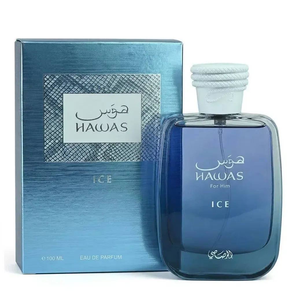 Rasasi Hawas Perfume Spray Ice Verde Thunder Lava Gold Eclat Kobra Long Lasting Eau de Parfum Scent For Men Women