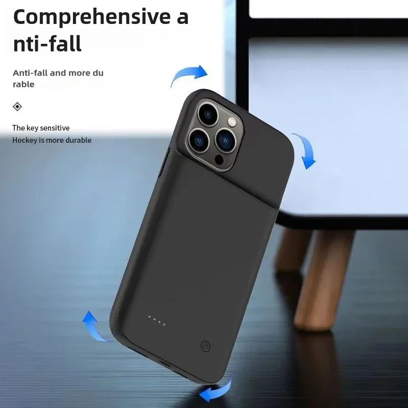 10000Mah  Battery Charger Case For iphone 14 Plus 15 Pro 12 Pro Max 11 Pro X XS XR XS Max 6 6S 7 8 Plus Battery Case Pow