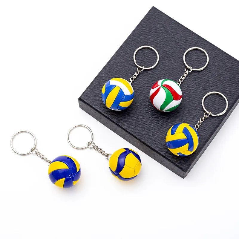 PVC Volleyball Keychain - Business Gifts Beach Volleyball Ornaments