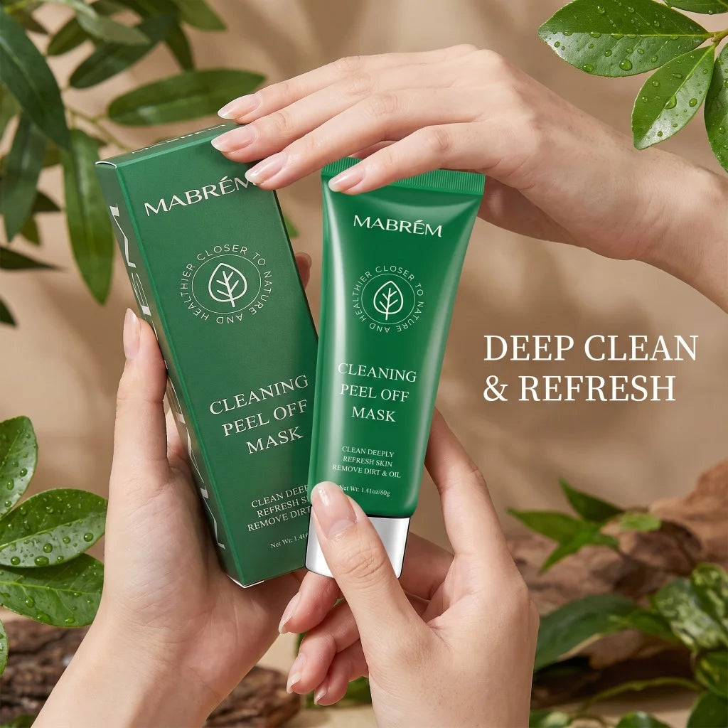 Peel Off Face Mask Deep Skin Purification Remove Blackheads Control Sebum Minimize Pores Improve Uneven Rough Facial Texture