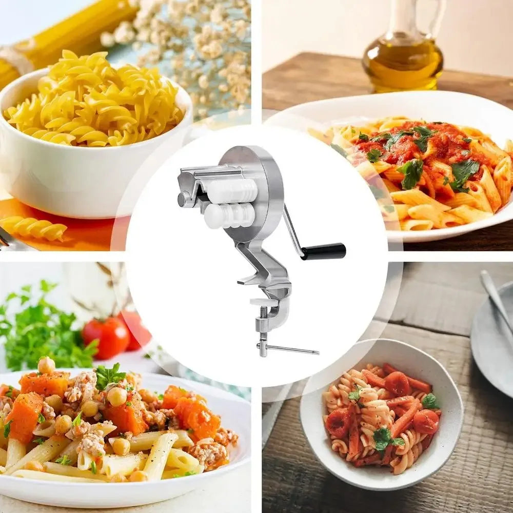 Kitchen Gadgets Manual Cavatelli Machine Ergonomic Labor-saving Macaroni Maker Hand Crank Pasta Maker Pastry