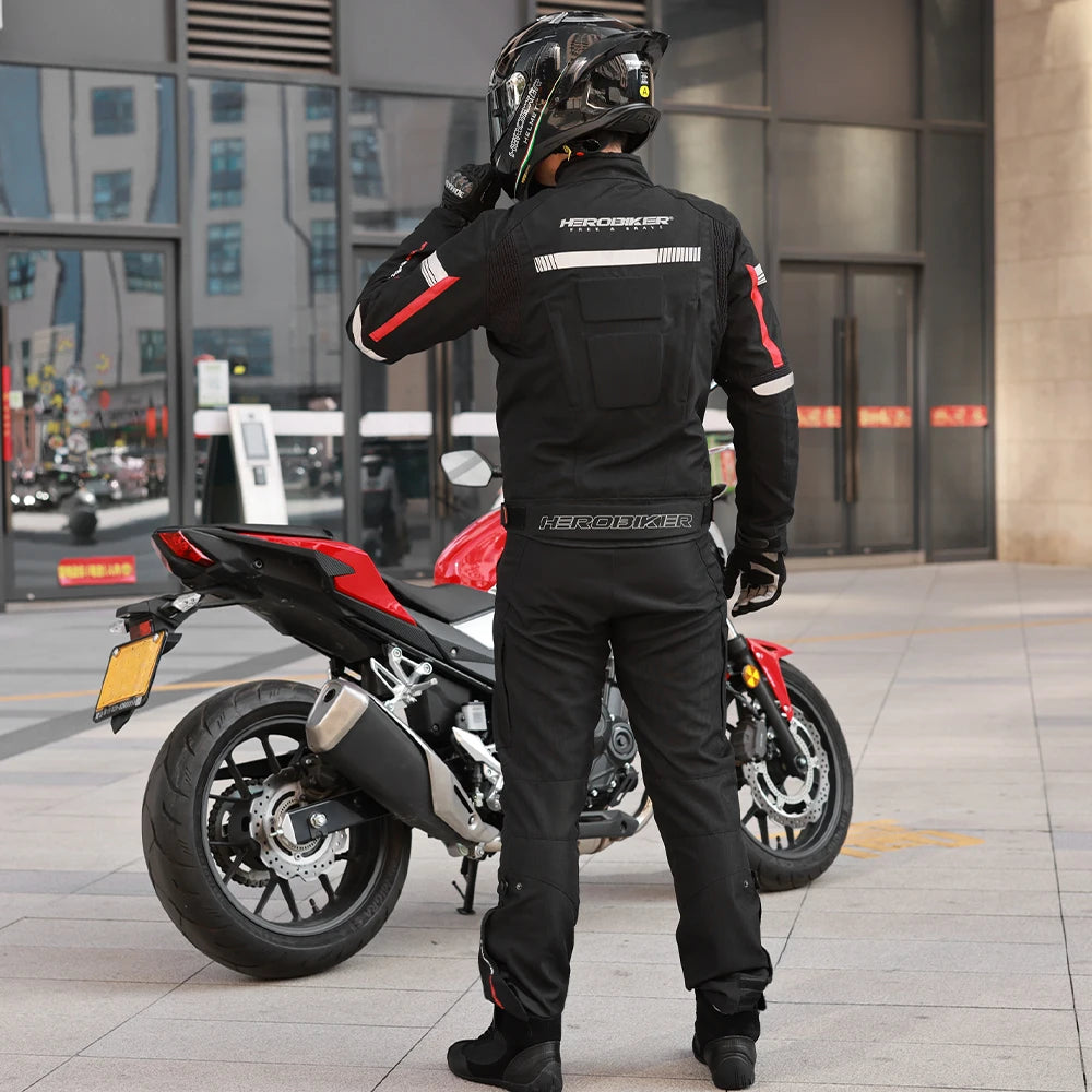 Motorcycle Jacket Waterproof Winter Warm Top