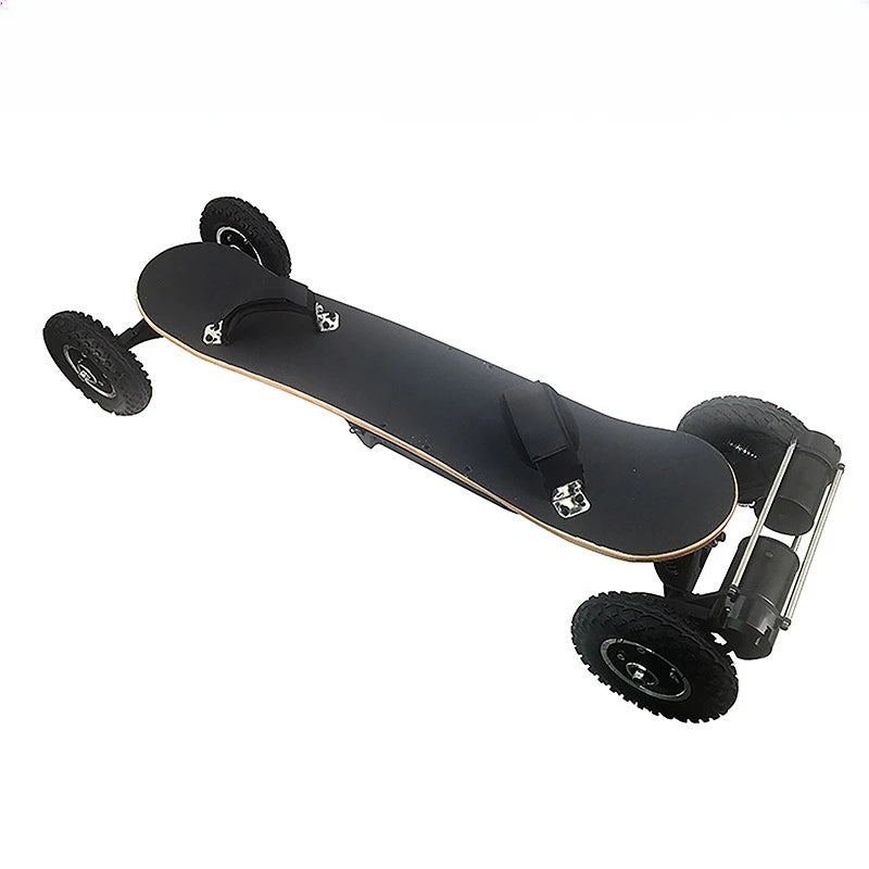 Electric skateboard four-wheel remote control intelligent fish board double warp double drive to work adult beginner skateboard